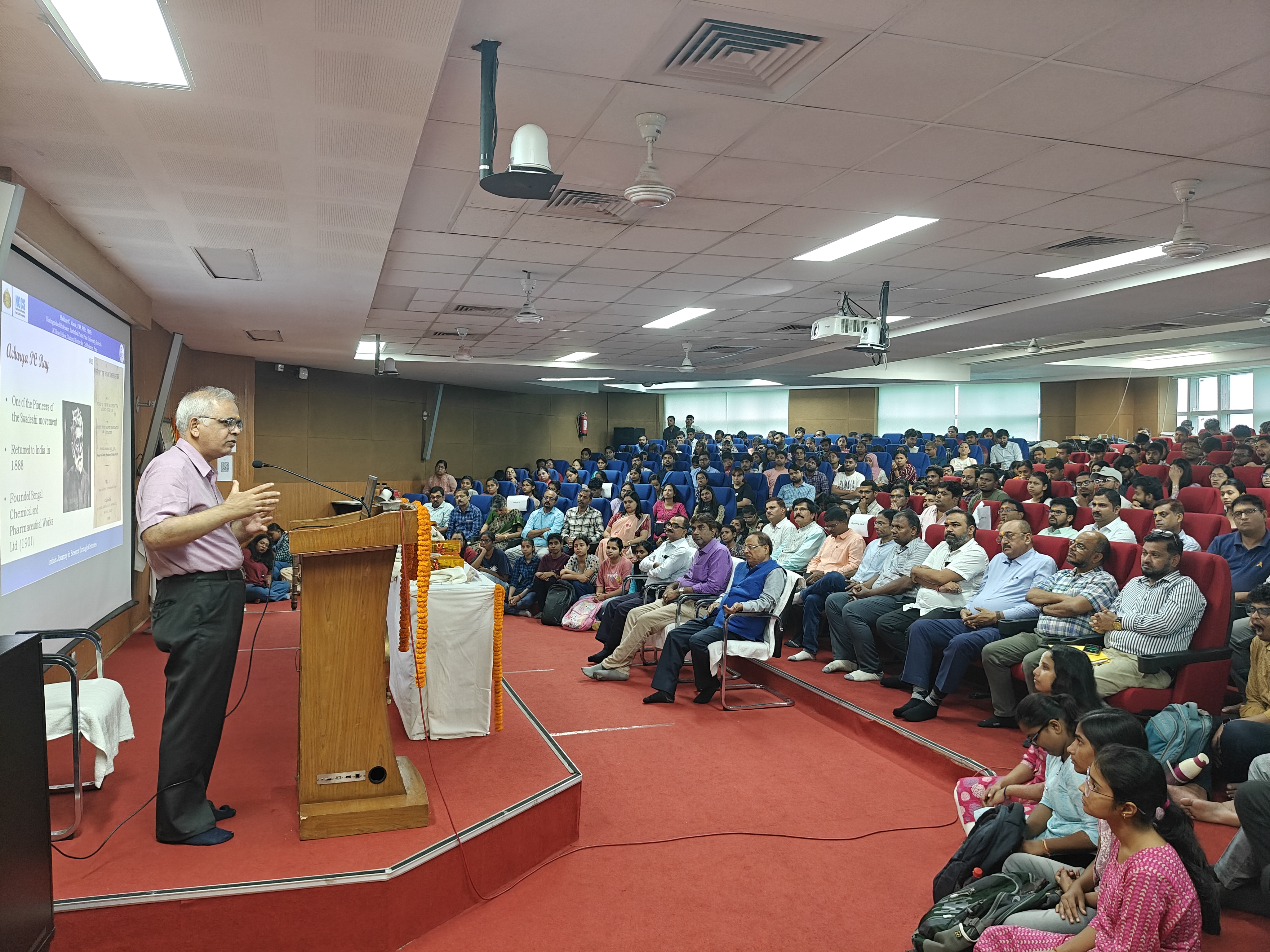 Eminent Scientist Prof. Shekhar C. Mande delivers lecture on India’s Journey in Science Through Centuries at CUSB