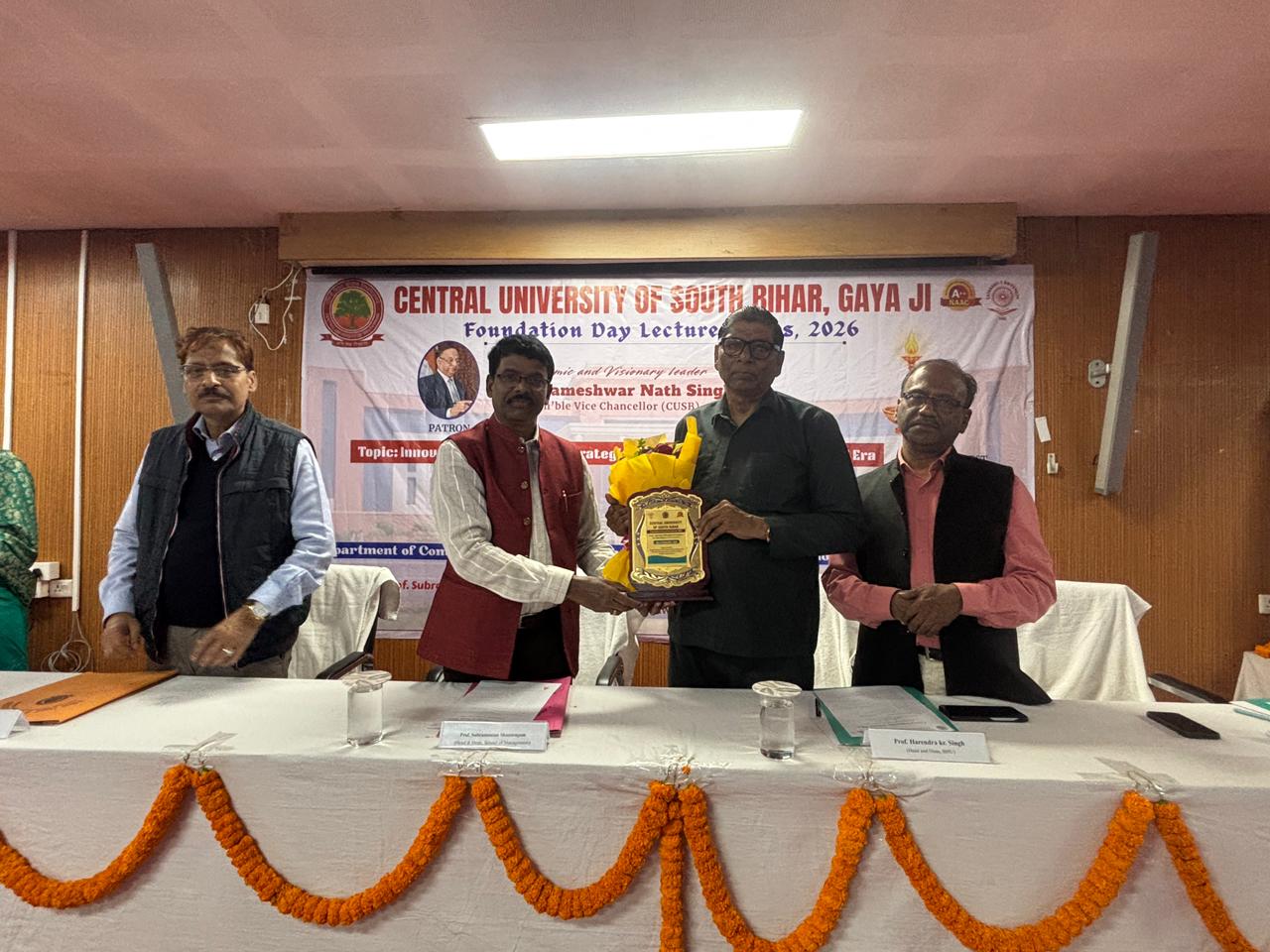 Foundation Day Lecture - Dept. of Commerce & Dept. of Economics