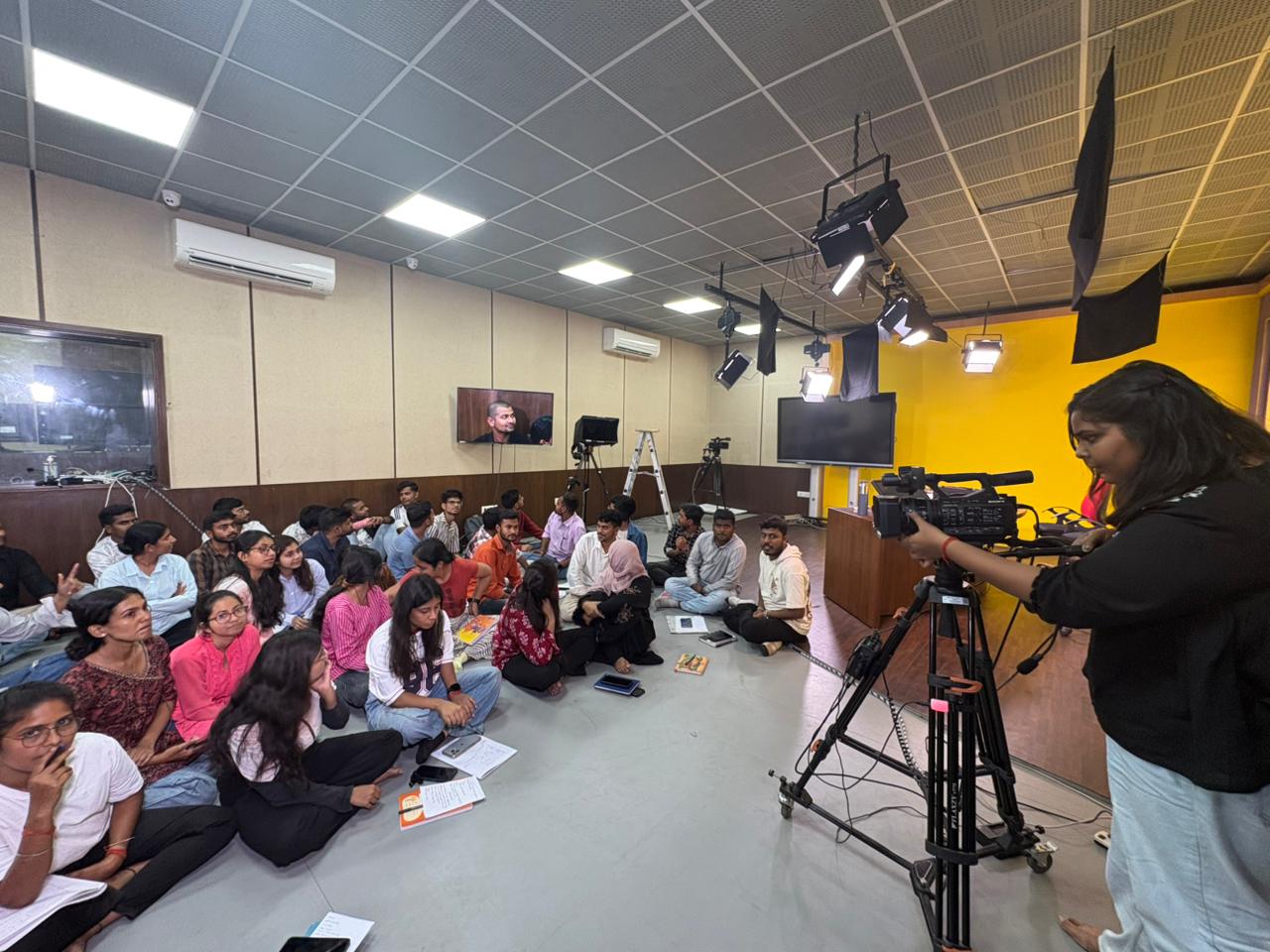 Five-day workshop on Behind the Mic and Camera: Broadcast Journalism, Dept. of Mass Communication