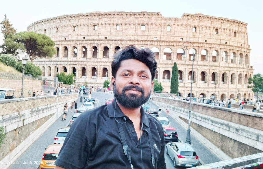 CUSB History department research scholar Amrit attends “To India Summer School 2025” in Italy on fellowship