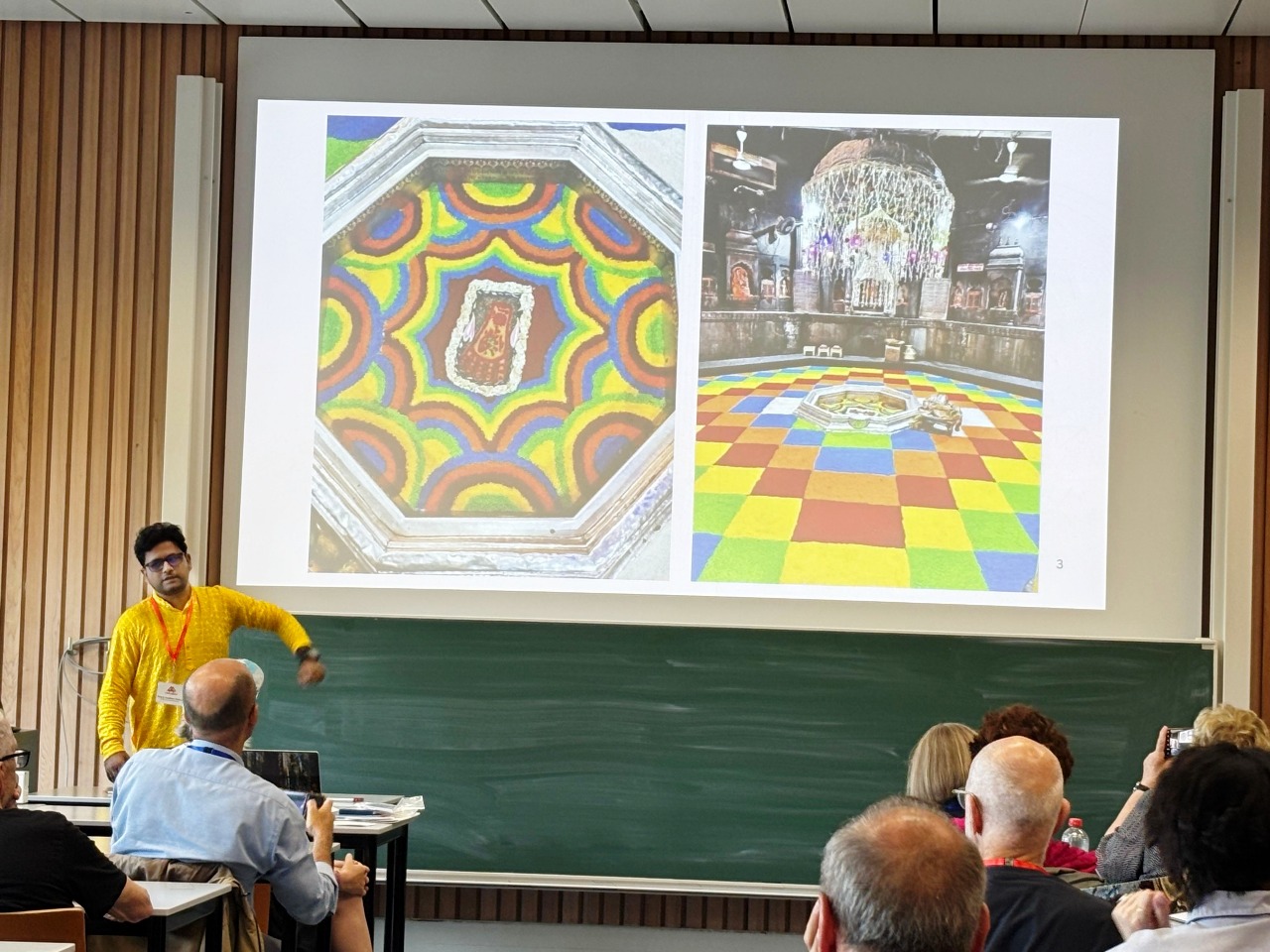 CUSB research scholar Kumar Gandharva Mishra presented a research paper in Netherlands