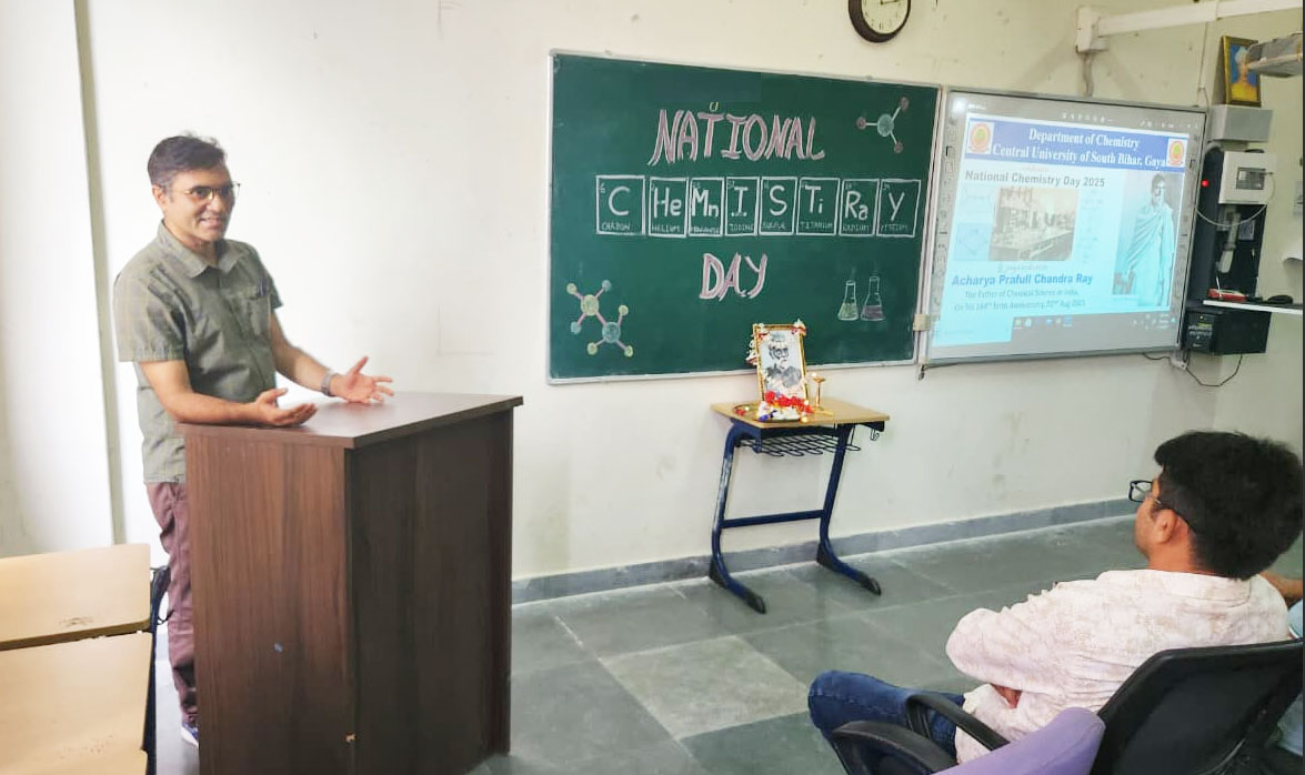 National Chemistry Day celebration by Dept. of Chemistry, August 02, 2025