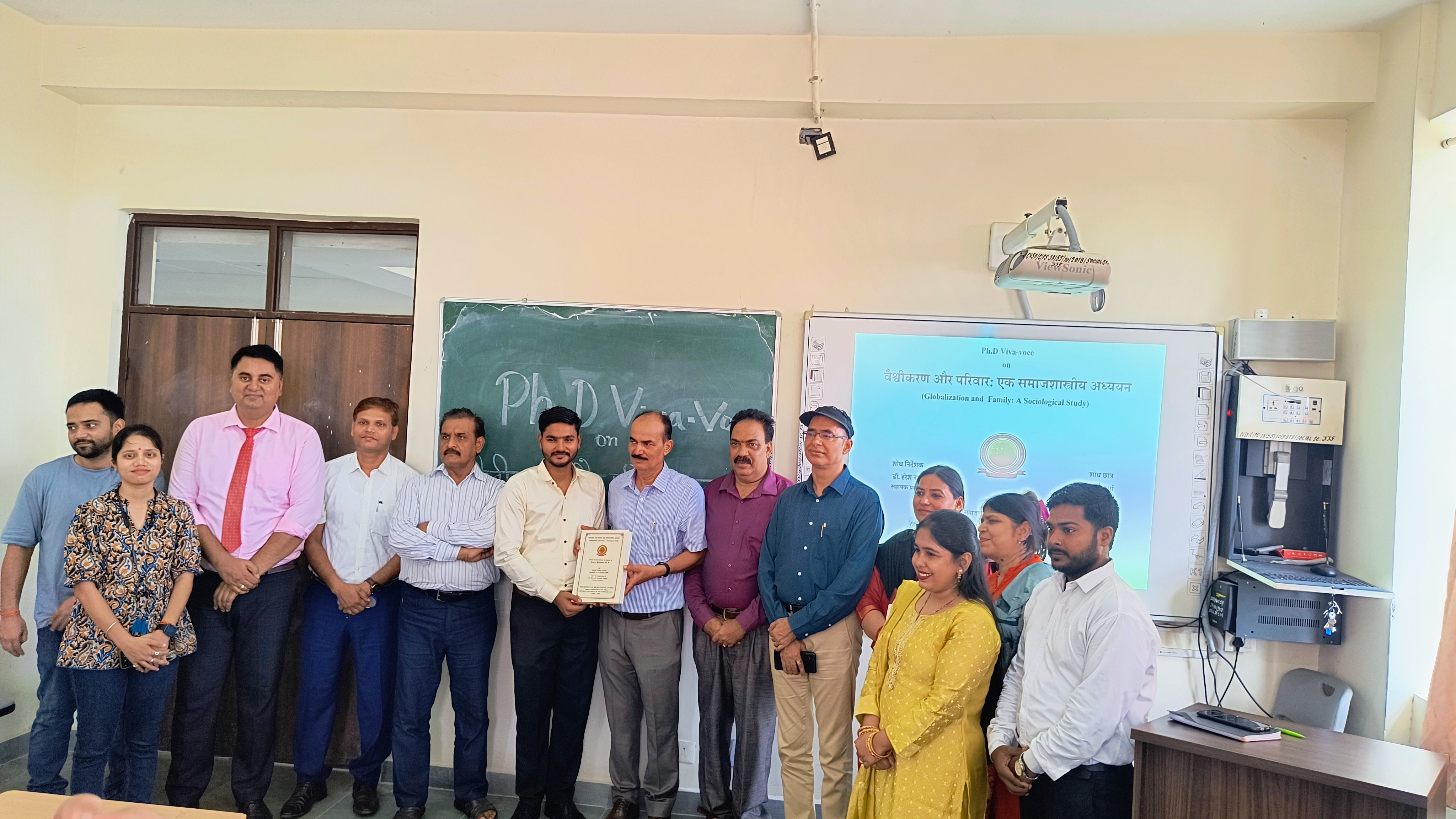 Guest Lecture on Changing Family and Marriage in the Global Era by Prof. Yogendra Prasad Tripathi, May 27, 2025